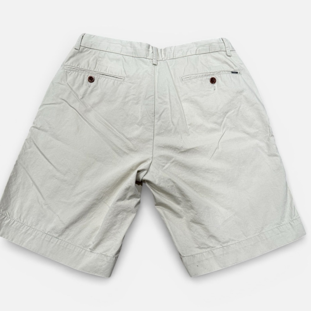 POLO Ralph Lauren Classic Fit 100% Cotton Size 32,  9 inch inseam Chino Shorts - Picture 5 of 5